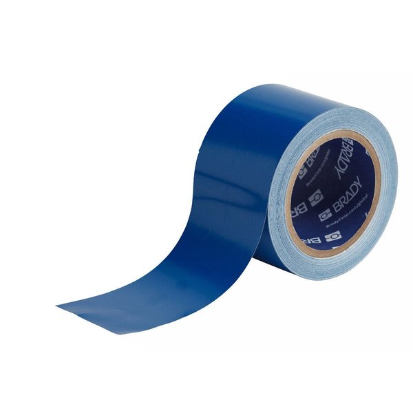 Brady GuideStripe Floor Tape 3 in W x 100 ft L Vinyl Blue 170622